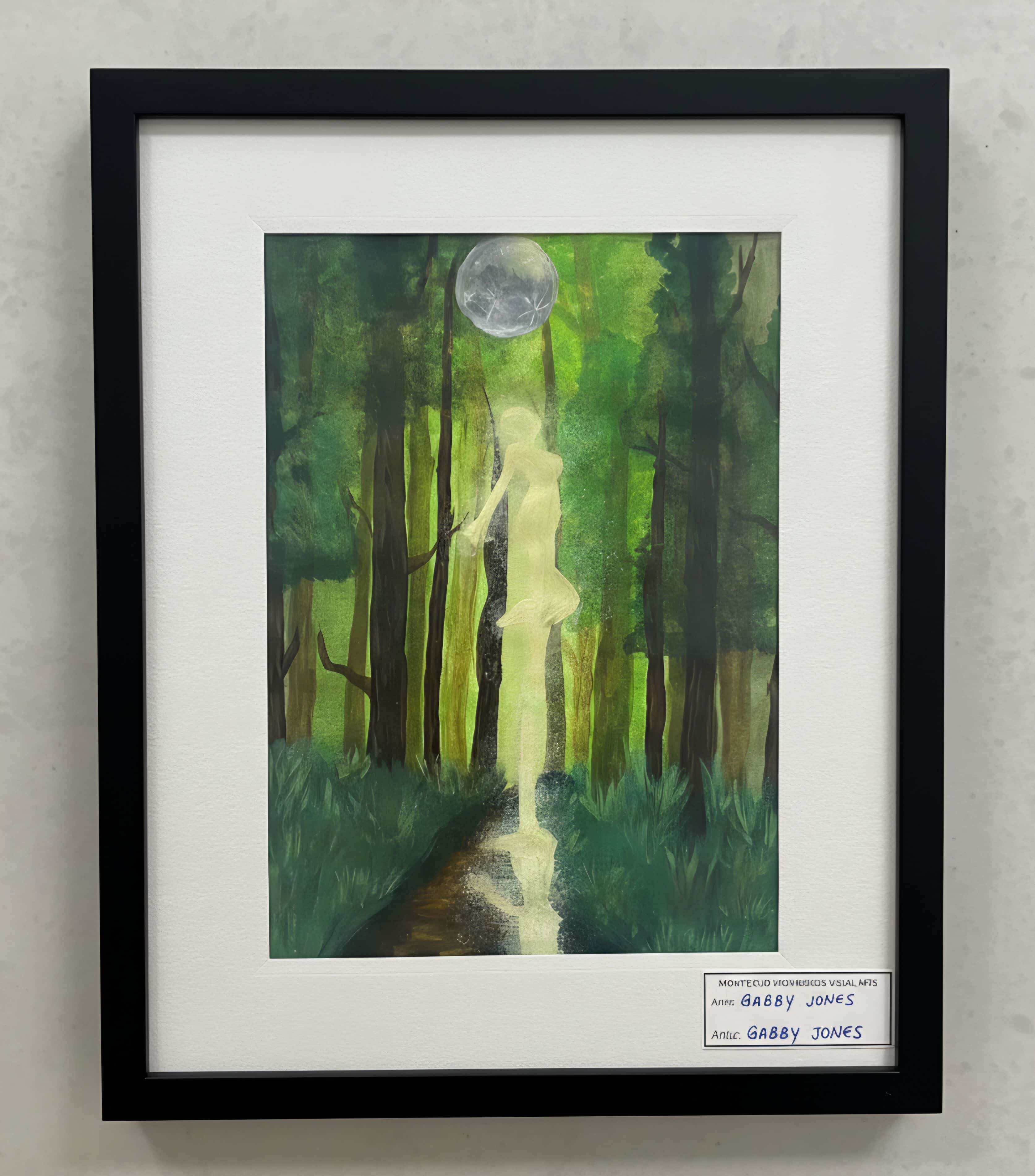 Moonlit Forest reflection