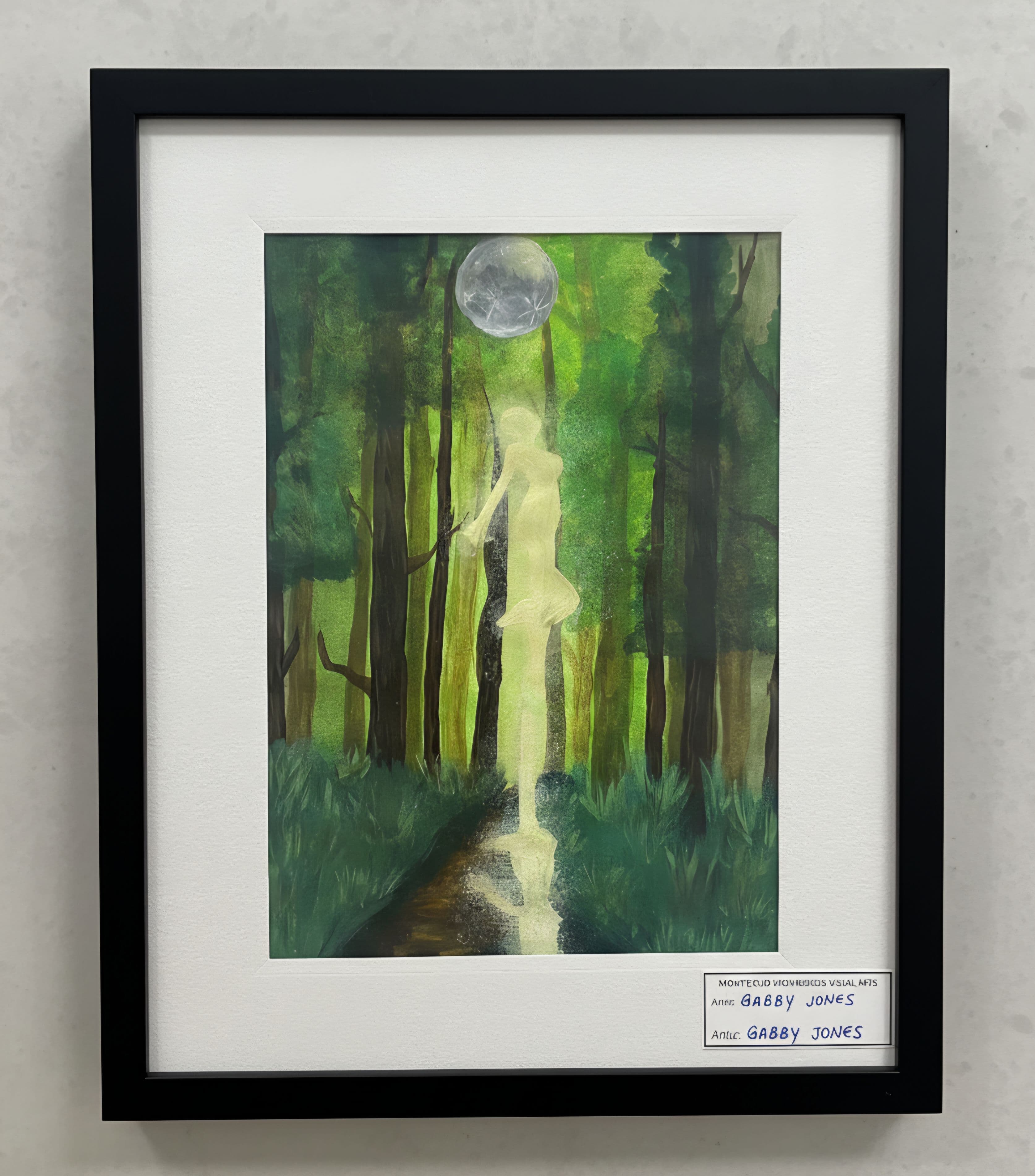 Moonlit Forest reflection